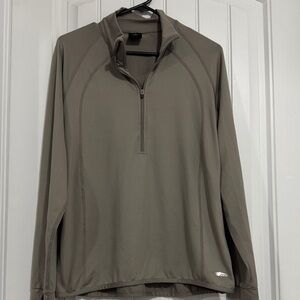 Avia women’s Gray Quarter-Zip athletic top